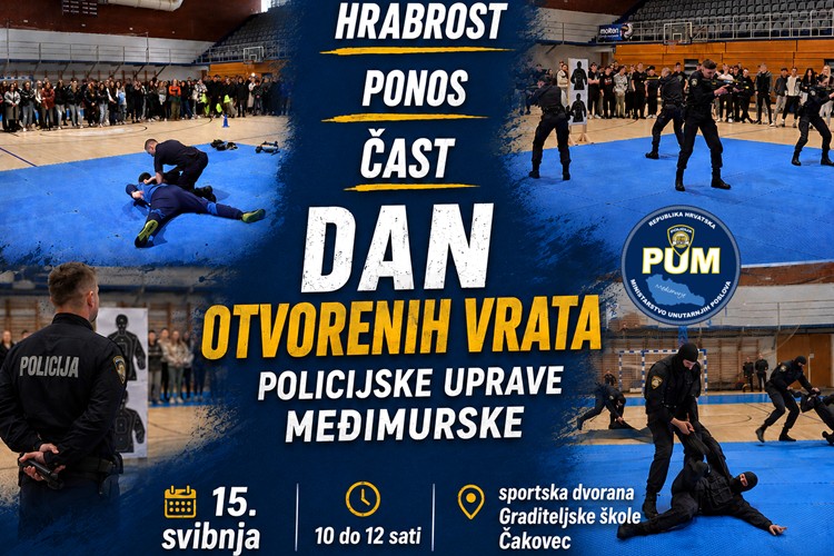 Plakat Dan otvorenih vrata pum