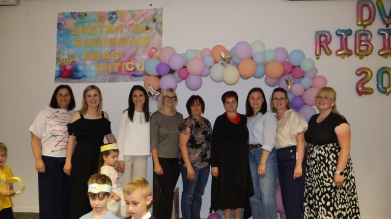 Veliki jubilej u Svetom Martinu na Muri: Dječji vrtić “Ribica” Žabnik proslavio dva desetljeća ljubavi, igre i odgoja