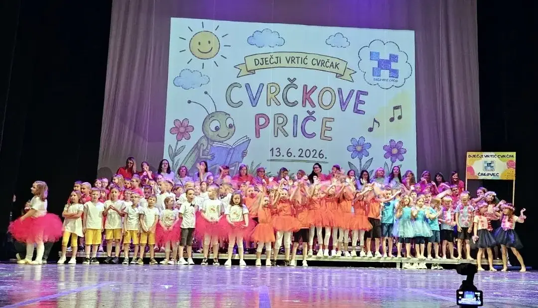 Emotivni oproštaj ‘Cvrčaka’: Uz veseli mimohod i suze ponosa, čakovečki mališani zakoračili prema školi!