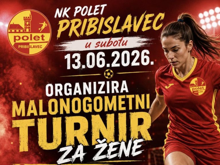 Ženski nogomet u prvom planu: NK Polet Pribislavec ove subote organizira uzbudljiv malonogometni turnir za žene!
