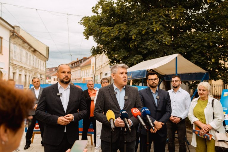 Oporbena turneja u Međimurju: Hajdaš Dončić, Živković i Lalovac u Čakovcu pokrenuli akciju protiv rasta cijena