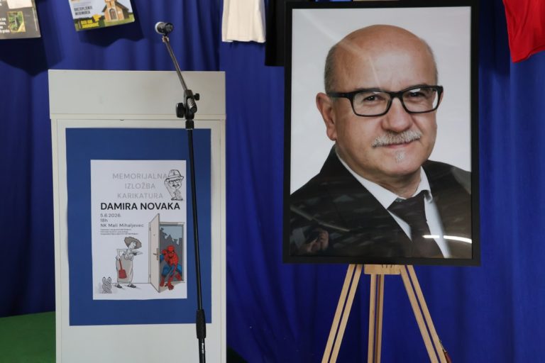 Sjećanje na Damira Novaka: Kroz izložbu karikatura slavi se život i bogato stvaralaštvo omiljenog umjetnika