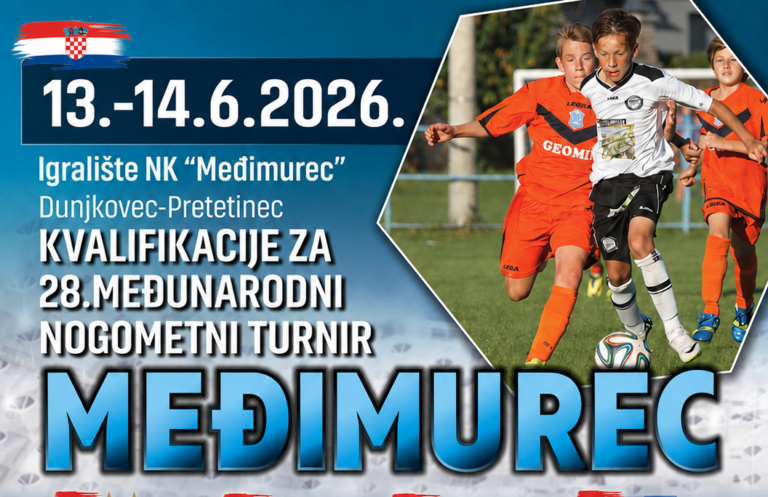 Sve je spremno za turnir Međimurec U14: Sutra počinju povijesne, prve dvodnevne kvalifikacije