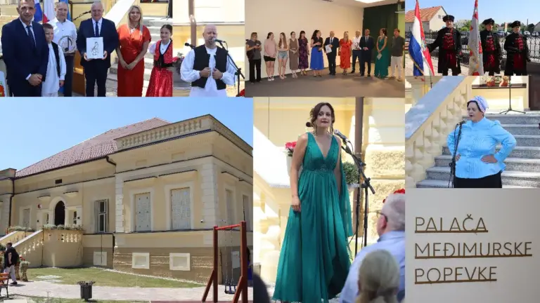 FOTO Povijesni dan za tradicijsku kulturu: Otvorena Palača međimurske popevke u Donjoj Dubravi