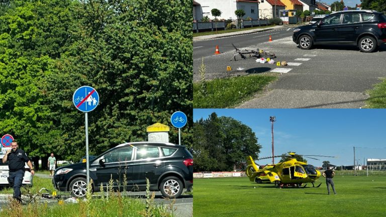 Teška nesreća u Pribislavcu: Nalet osobnog automobila na biciklistu kod igrališta NK Polet