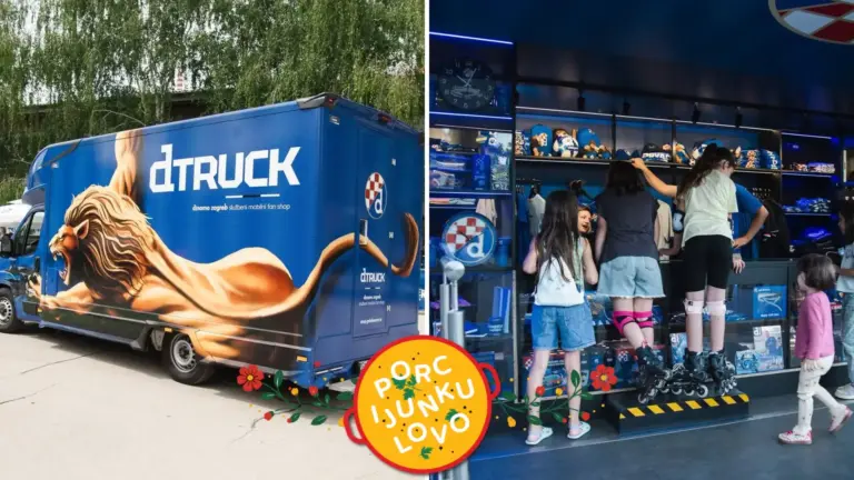 Dinamov dTruck stiže na Porcijunkulovo: Plava poslastica u srcu Čakovca