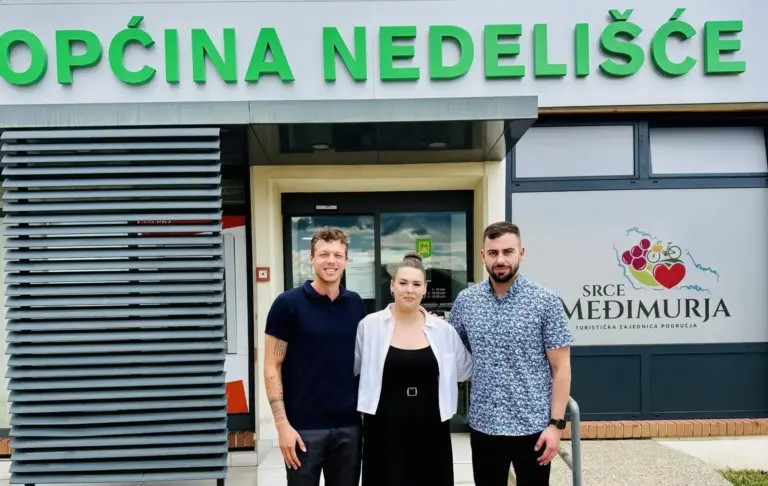 Svjetska rekorderka Karla Hergotić na prijemu kod načelnika Općine Nedelišće
