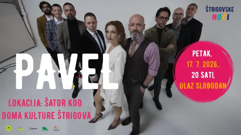 Koncert grupe Pavel seli u veliki šator kod Doma kulture Štrigova