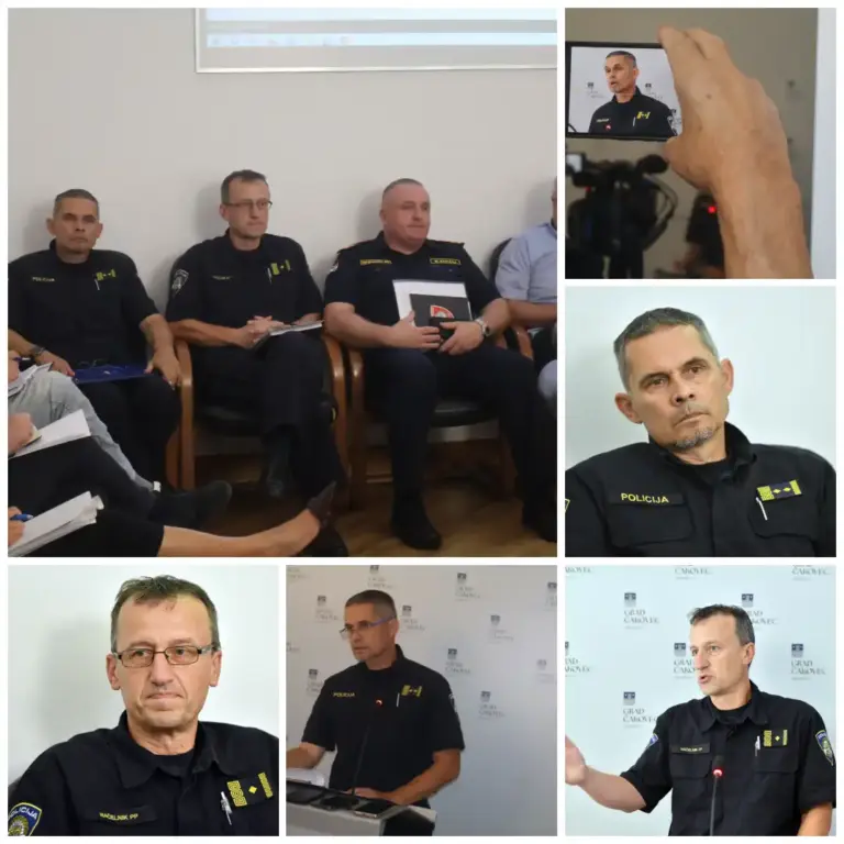 Sigurnost u Čakovcu: Policija na Gradskom vijeću detaljno pojasnila okolnosti pucnjave i predaju osumnjičenika