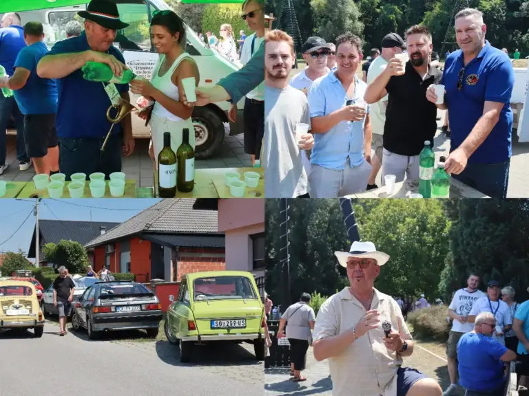 FOTO/VIDEO Oldtimeri na prvom naftnom polju svijeta: Peklenica ugostila 26. međunarodni susret starodobnih vozila