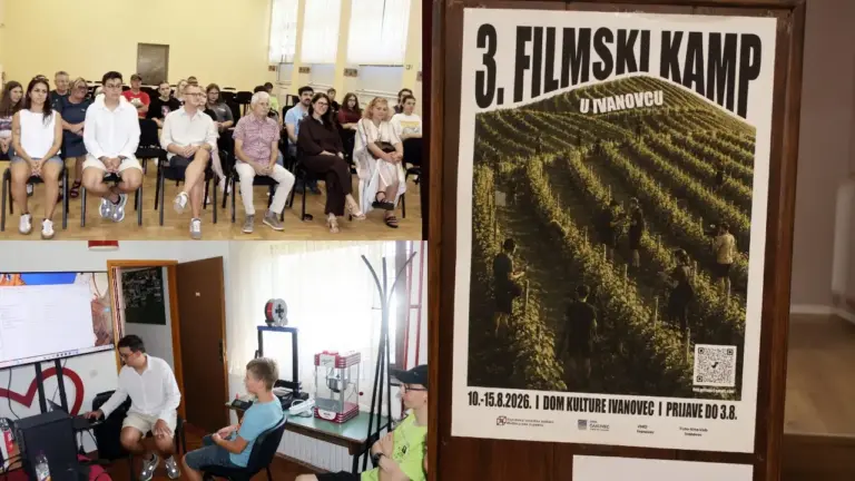 Filmski kamp u Ivanovcu okupio mlade filmaše iz Hrvatske i Mađarske: Nastaju nove filmske priče