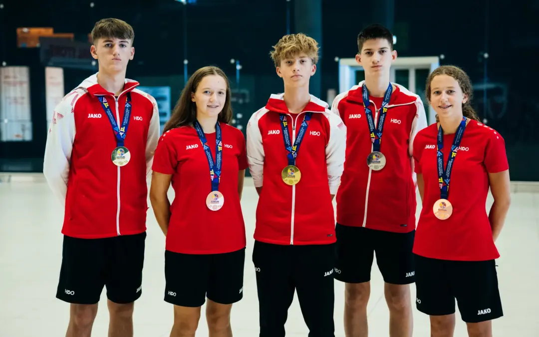 Pet medalja za Hrvatsku na prvim Europskim igrama mladih za gluhe: Varaždinke Pajić i Novosel vraćaju se s medaljama
