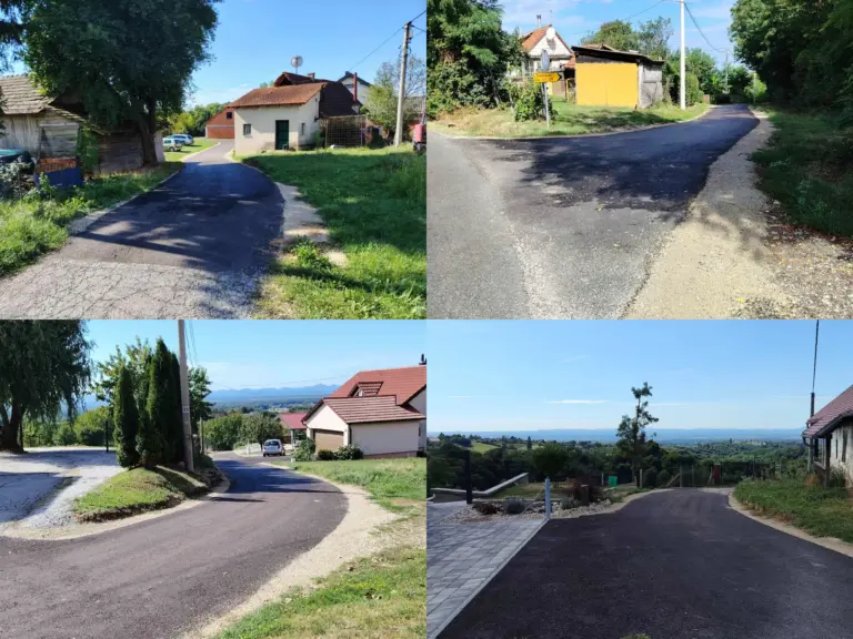 Završena modernizacija cesta u Općini Sveti Juraj na Bregu: Obnovljeno oko 2.100 četvornih metara prometnica