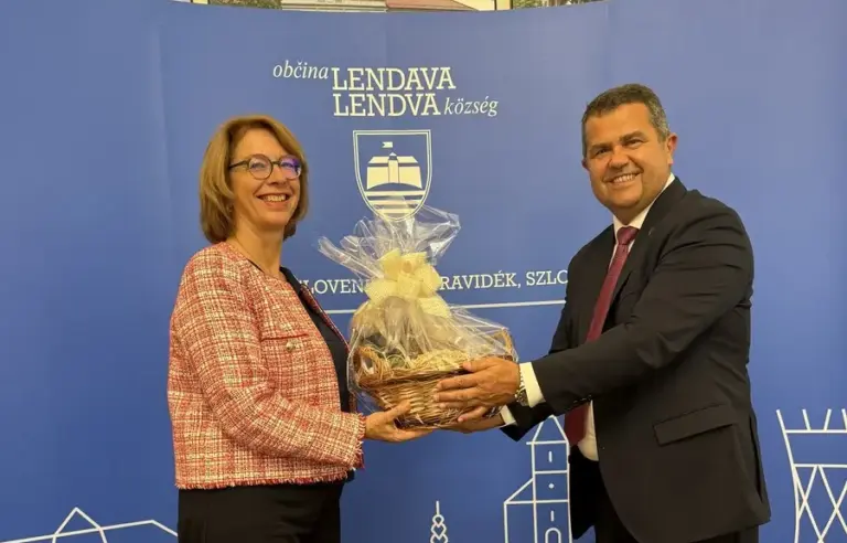 Diplomatski susret u Lendavi: Gradonačelnik Janez Magyar ugostio švicarsku veleposlanicu Muriel Berset Kohen!