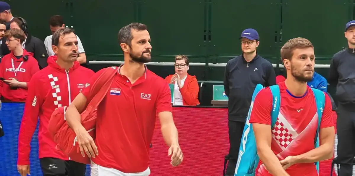 Davis Cup: Krawietz i Pütz svladali Pavića i Mektića, Hrvatska pred ispadanjem