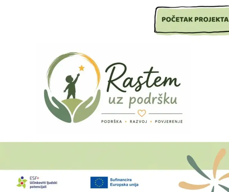 Kreće projekt „Rastem uz podršku“: Besplatna pomoć i podrška djeci, mladima i obiteljima