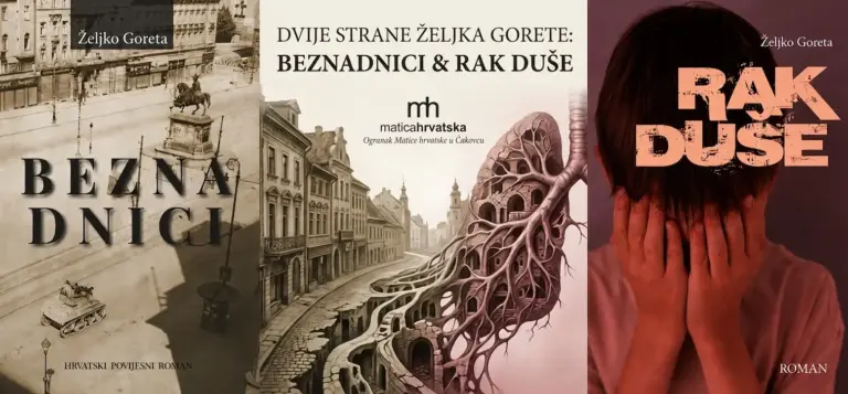 U Čakovcu predstavljanje knjiga „Beznadnici“ i „Rak duše“ autora Željka Gorete