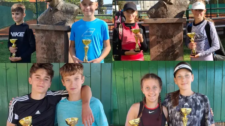 Teniski talenti briljirali u Čakovcu: Eva Kolarić osvojila regionalni Masters