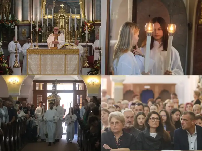 Veličanstvena proslava u Čakovcu: Biskup iz Peruu predvodio misu i blagoslovio novi kip svetog Franje