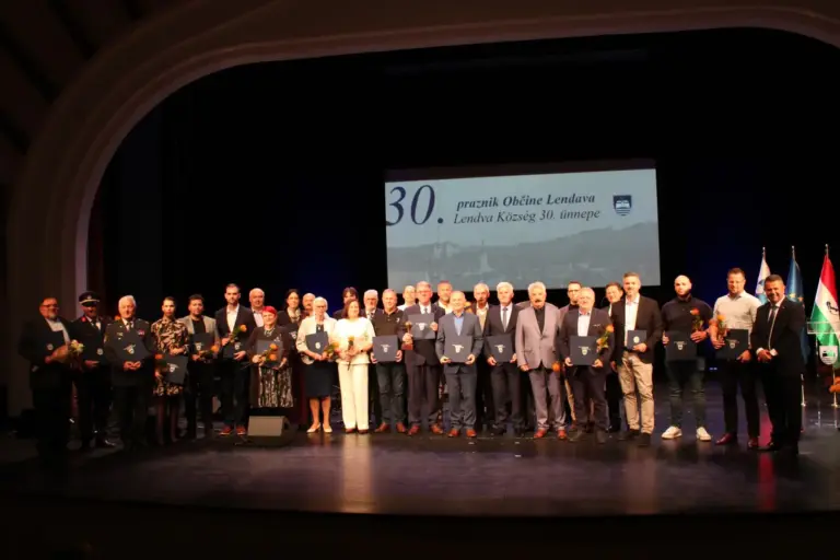 Svečano obilježen 30. praznik Općine Lendava: Dražen Srpak počasni građanin Lendave, Ivanu Mezgi priznanje župana za rad Radija 105