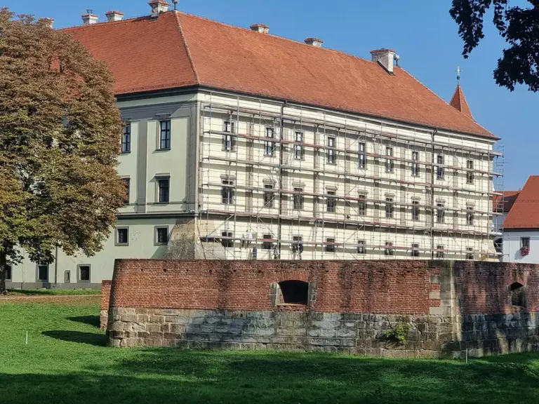 Započela obnova jugozapadnog pročelja Staroga grada Čakovca